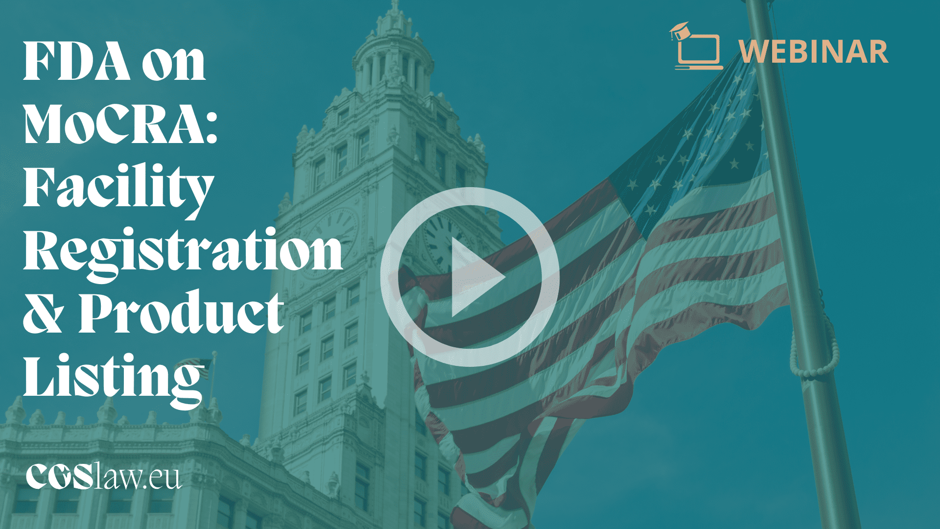 Draft guidance from the FDA on MoCRA: Facility Registration & Product Listing